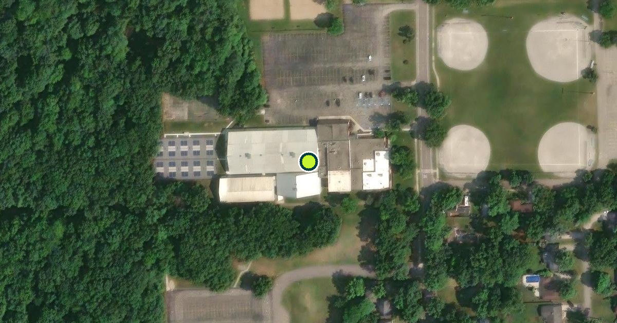 Satellite view of Livonia Athletic District