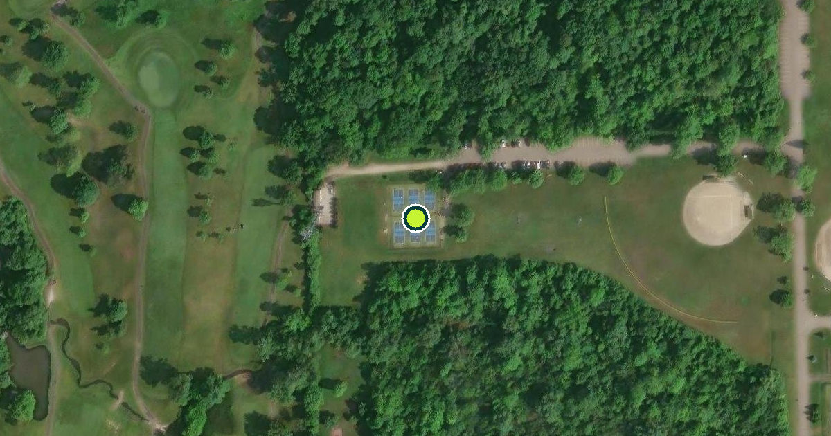 Satellite view of Livonia Pickleball Courts