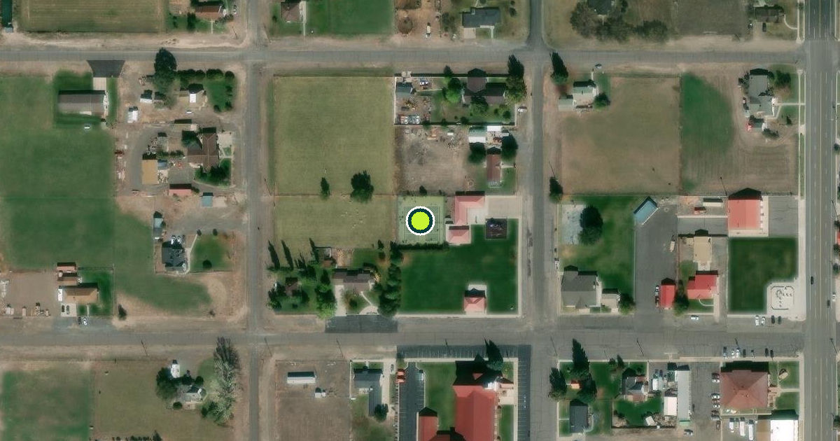 Satellite view of Loa Pickleball Courts