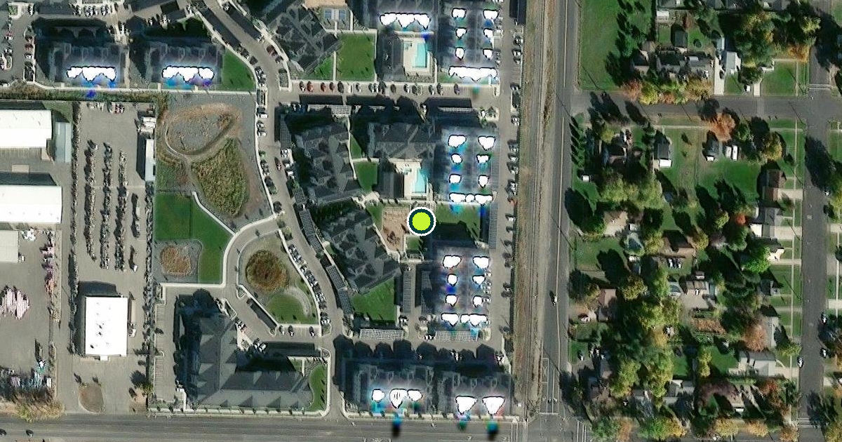 Satellite view of Logan Pickleball Courts