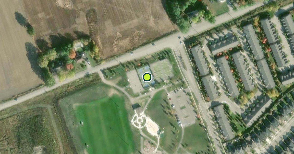 Satellite view of London Pickleball Courts