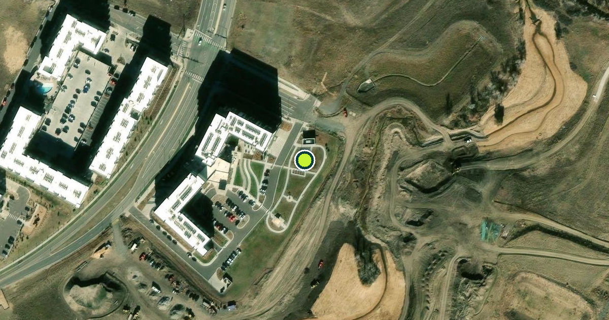 Satellite view of Lone Tree Pickleball Courts