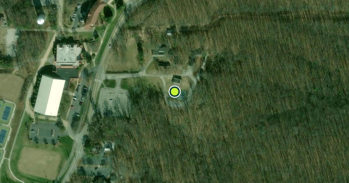 Satellite view of Lookout Mountain Pickleball Courts