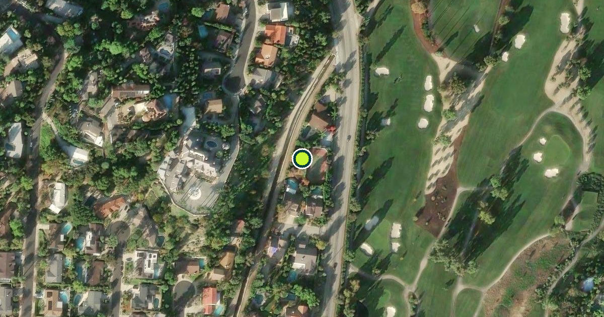 Satellite view of Los Angeles Pickleball Courts