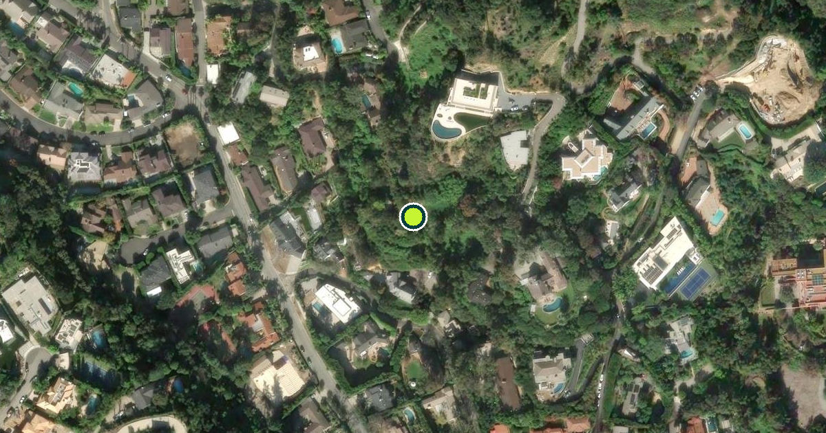 Satellite view of Los Angeles Pickleball Courts