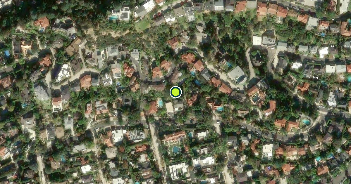 Satellite view of Los Angeles Pickleball Courts