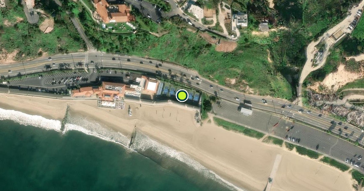 Satellite view of Los Angeles Pickleball Courts