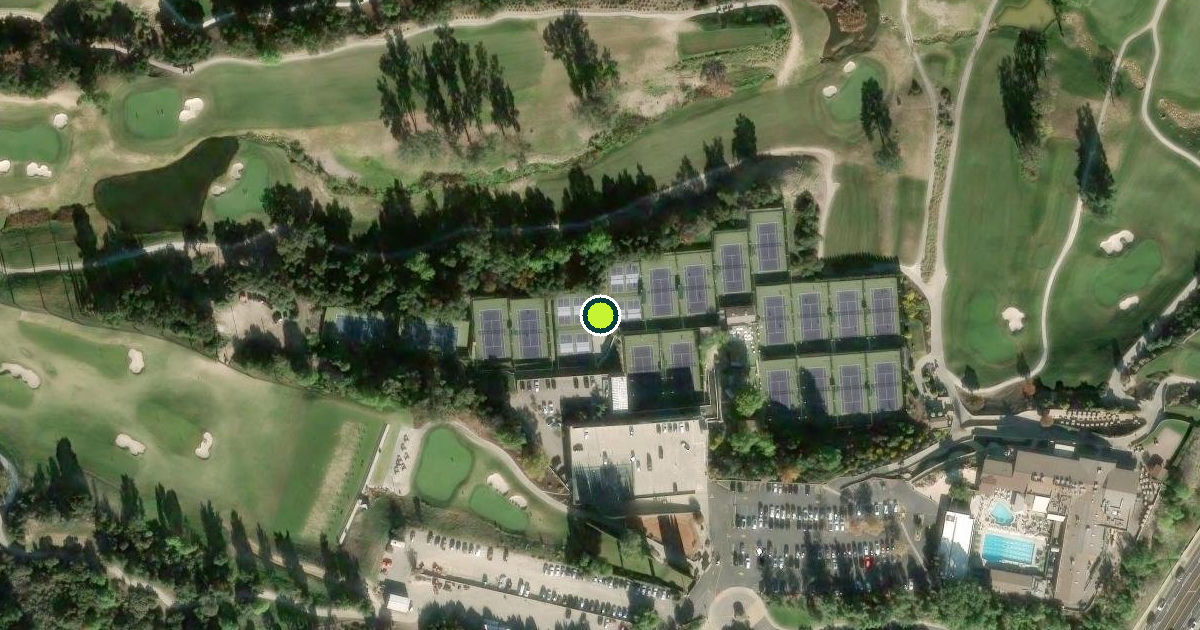 Satellite view of Los Angeles Pickleball Courts