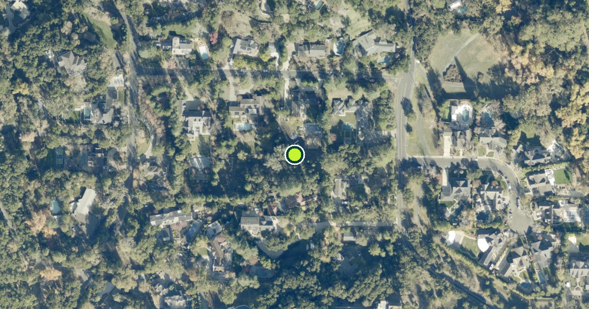 Satellite view of Los Gatos Pickleball Courts