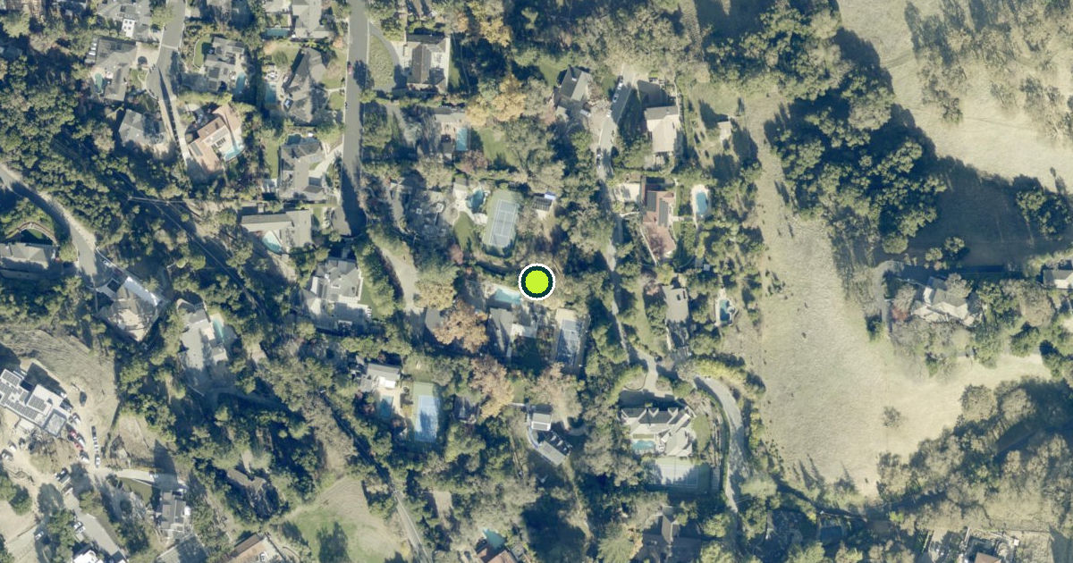 Satellite view of Los Gatos Pickleball Courts
