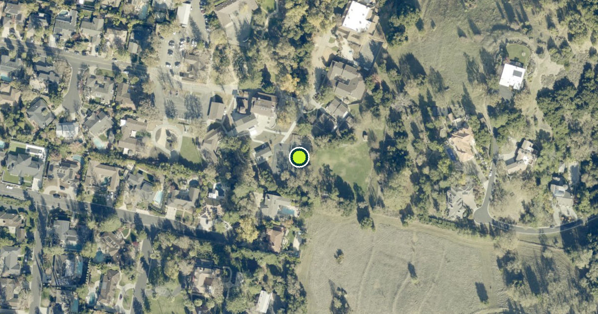 Satellite view of Los Gatos Pickleball Courts