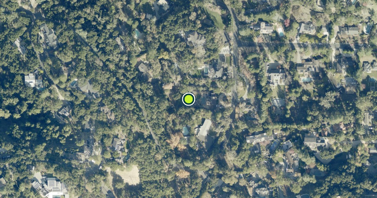 Satellite view of Los Gatos Pickleball Courts