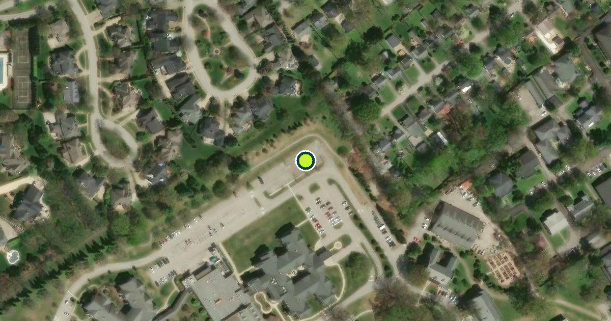 Satellite view of Louisville Pickleball Courts