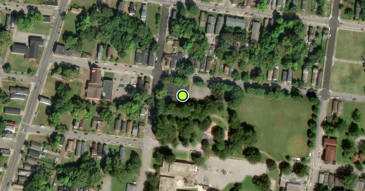 Satellite view of Louisville Pickleball Courts