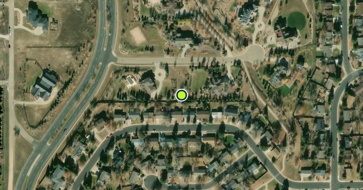 Satellite view of Louisville Pickleball Courts