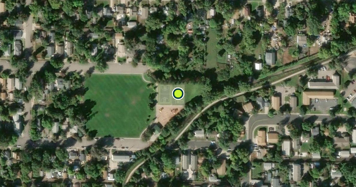 Satellite view of Loveland Pickleball Courts