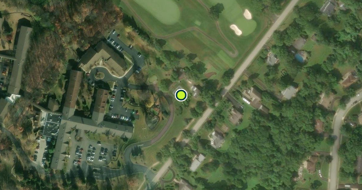 Satellite view of Lower Gwynedd Township Pickleball Courts