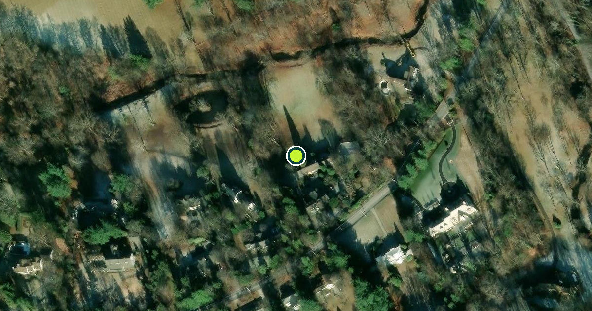 Satellite view of Lower Merion Township Pickleball Courts