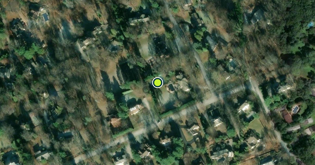Satellite view of Lower Merion Township Pickleball Courts