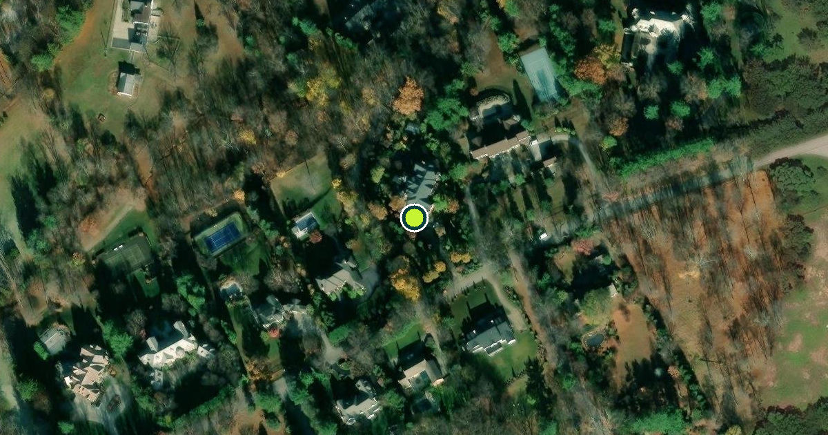 Satellite view of Lower Merion Township Pickleball Courts