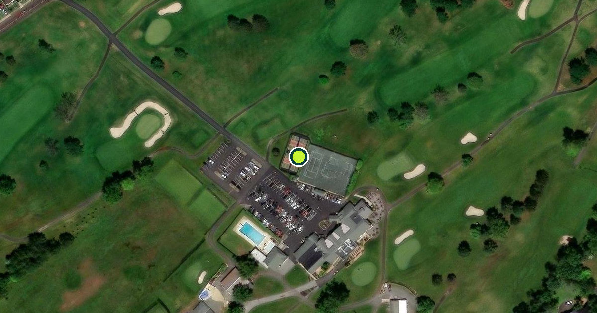 Satellite view of Lower Pottsgrove Township Pickleball Courts