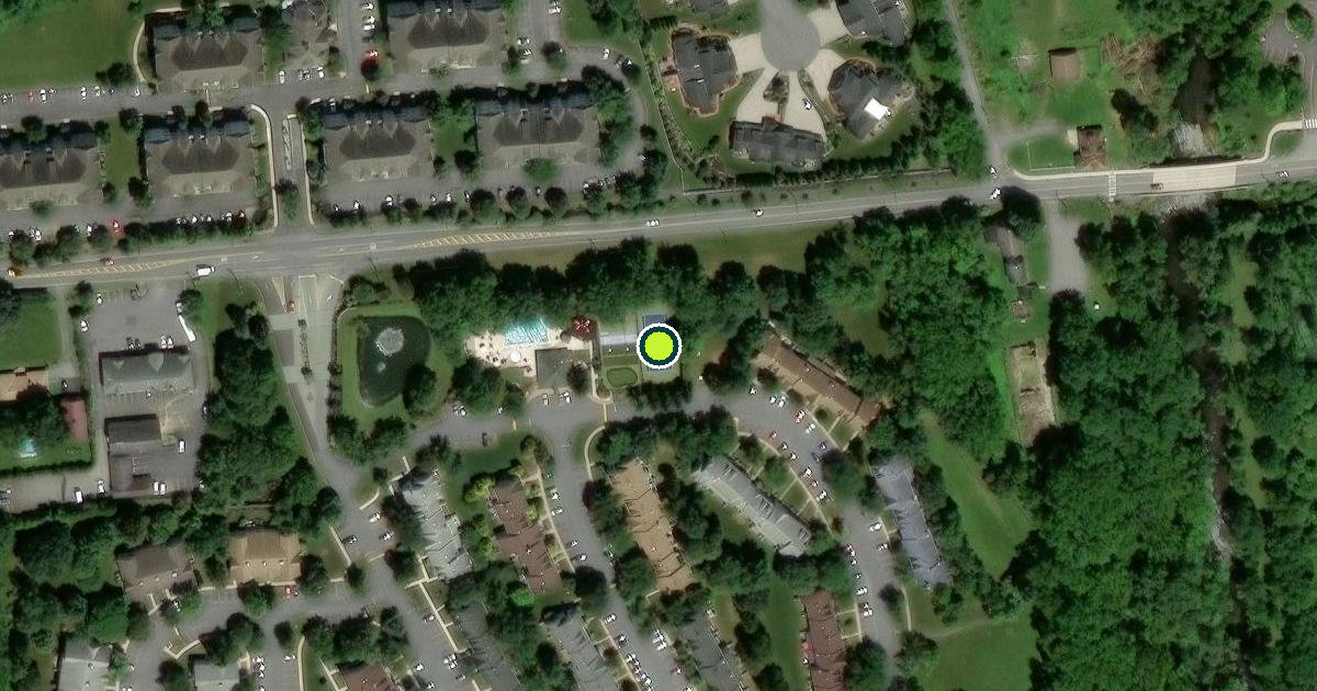 Satellite view of Lower Saucon Township Pickleball Courts