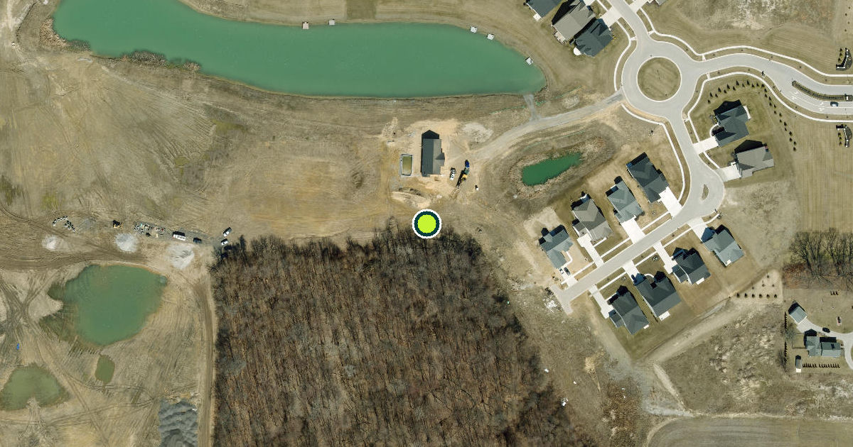 Satellite view of Lucas County Pickleball Courts