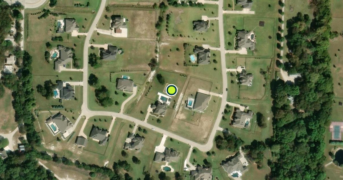 Satellite view of Lucas Pickleball Courts