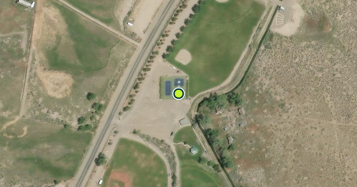 Satellite view of Lyon County Pickleball Courts