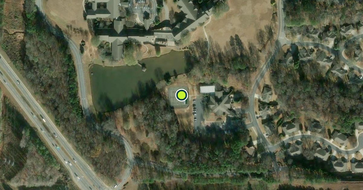 Satellite view of Mableton Pickleball Courts