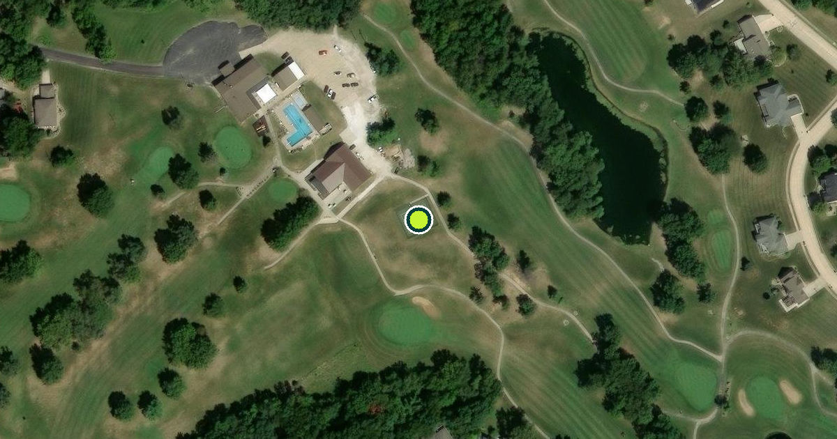 Satellite view of Macomb Pickleball Courts