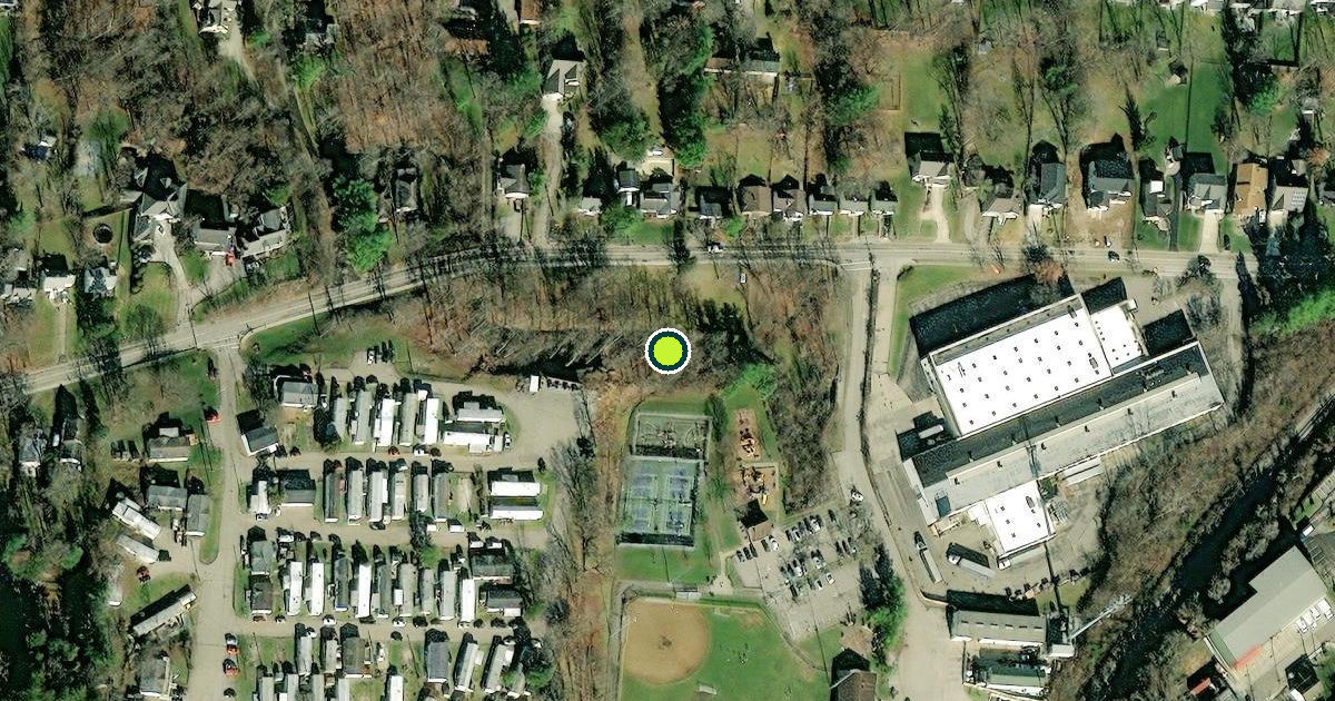 Satellite view of Madeira Pickleball Courts