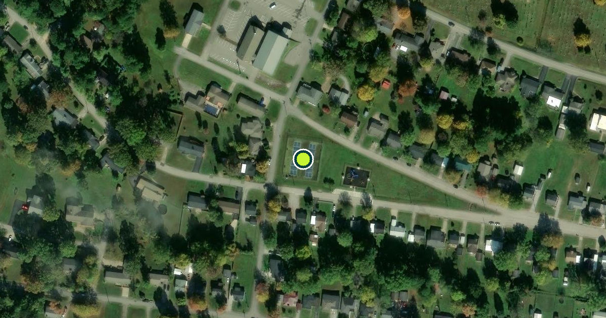 Satellite view of Madisonville Pickleball Courts