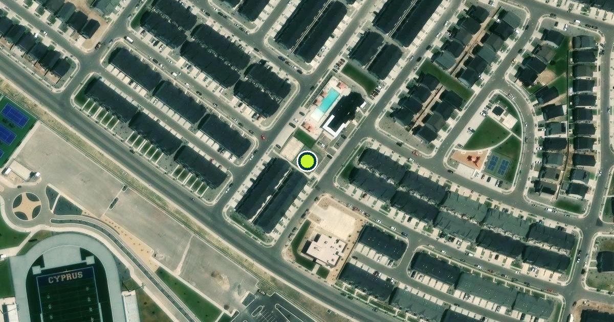 Satellite view of Magna Pickleball Courts