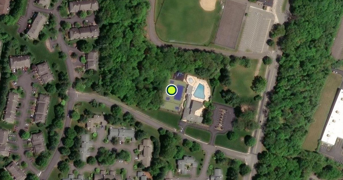 Satellite view of Mahwah Pickleball Courts