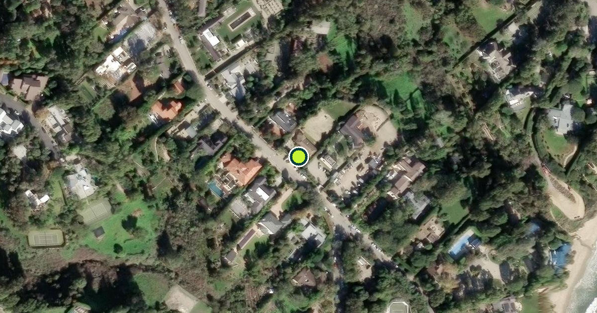 Satellite view of Malibu Pickleball Courts