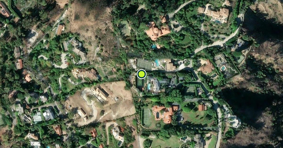 Satellite view of Malibu Pickleball Courts