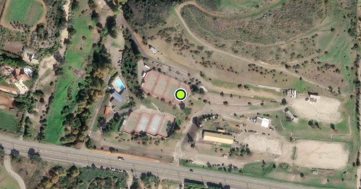 Satellite view of Malibu Pickleball Courts