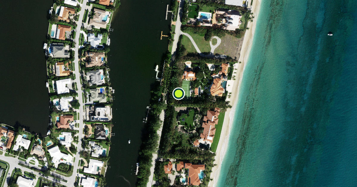 Satellite view of Manalapan Pickleball Courts