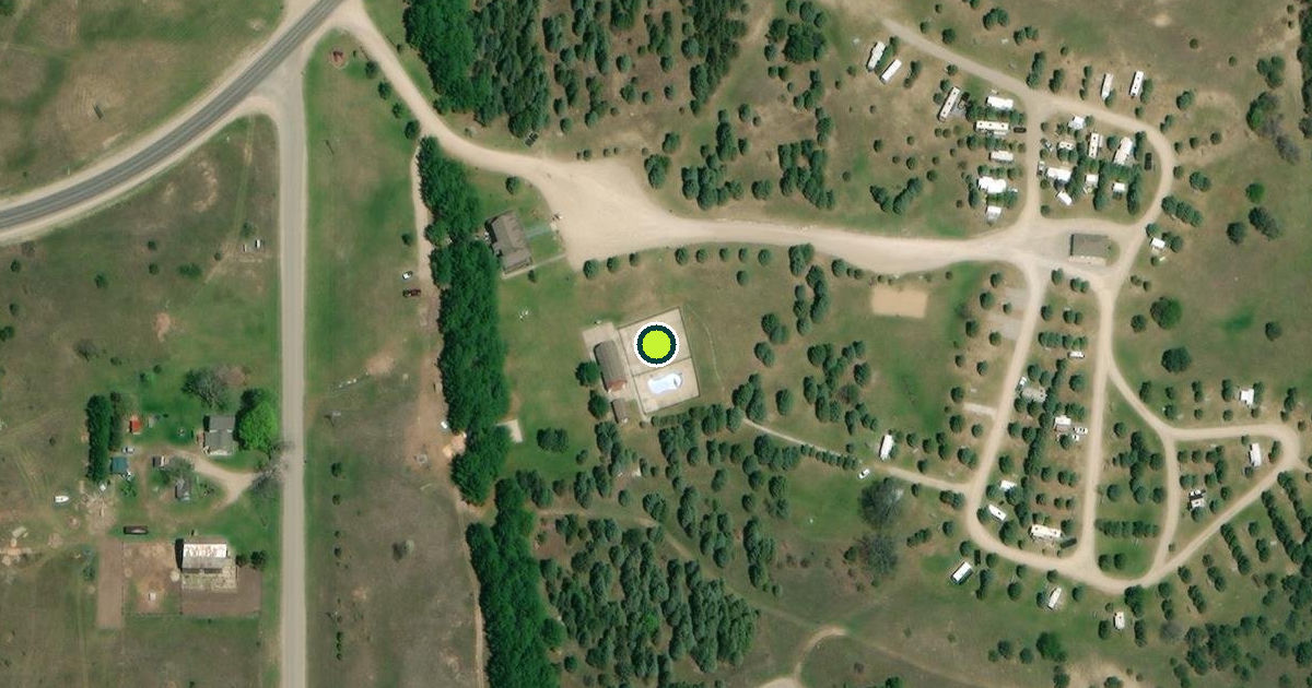Satellite view of Mancelona Township Pickleball Courts