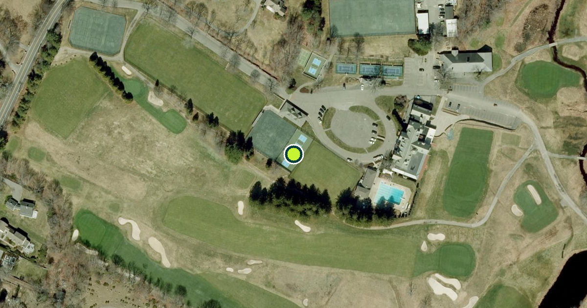 Satellite view of Manchester-by-the-Sea Pickleball Courts