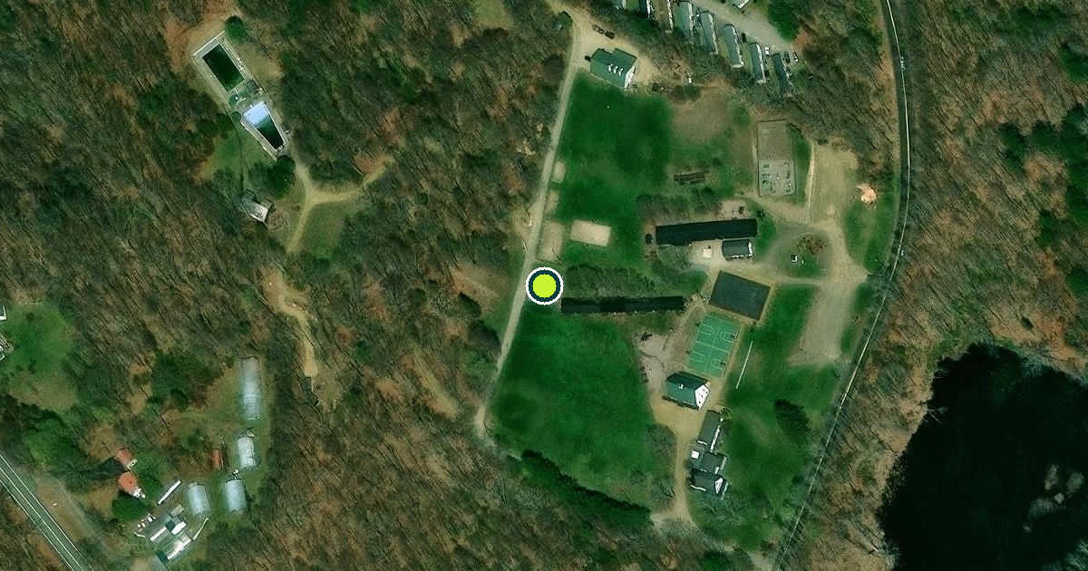 Satellite view of Mansfield Pickleball Courts