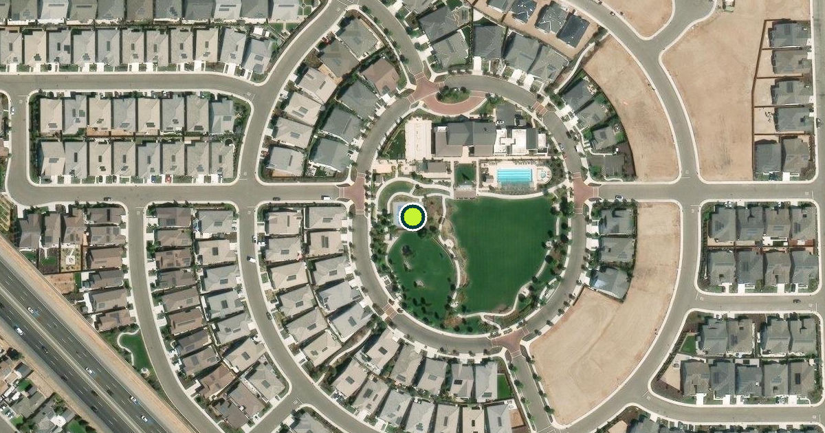 Satellite view of Manteca Pickleball Courts