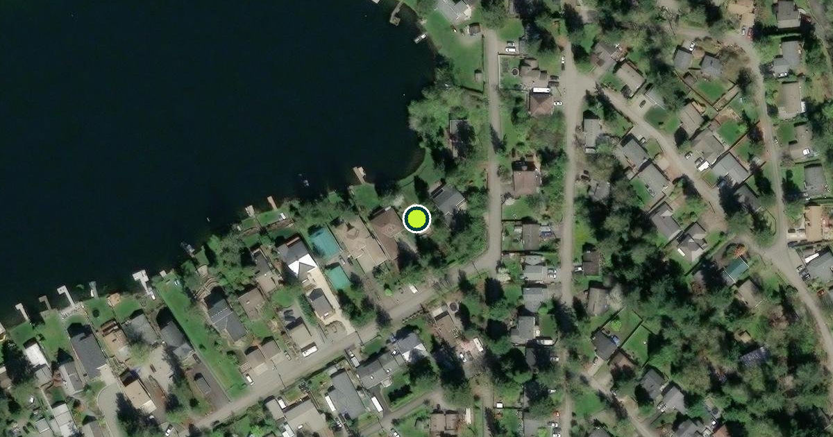 Satellite view of Maple Valley Pickleball Courts