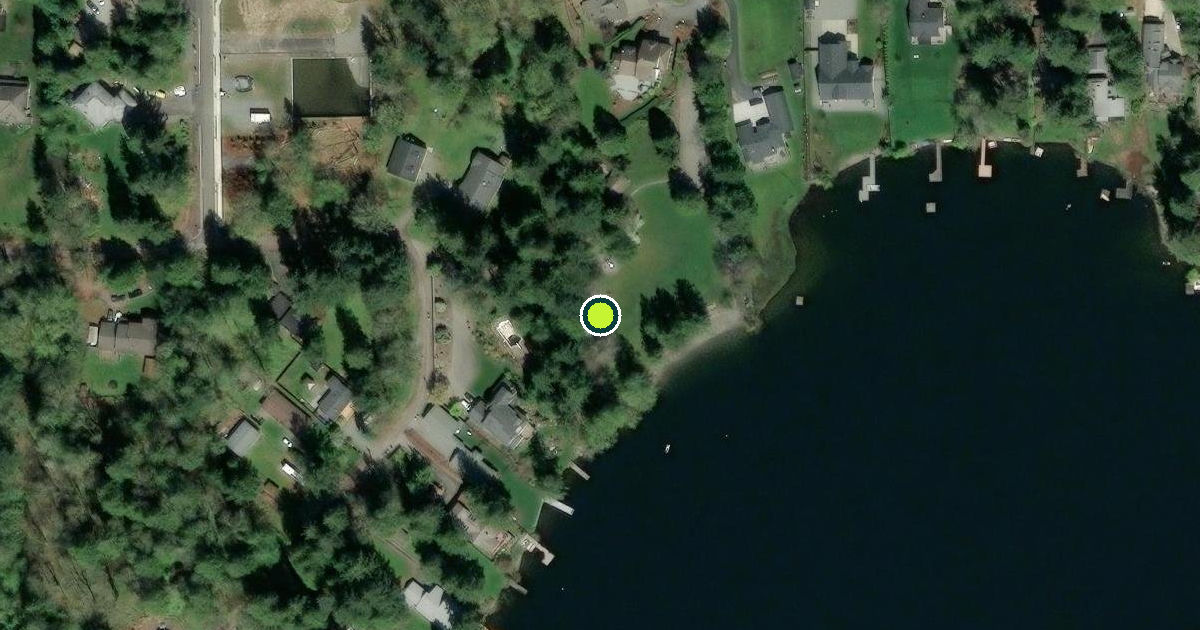 Satellite view of Maple Valley Pickleball Courts