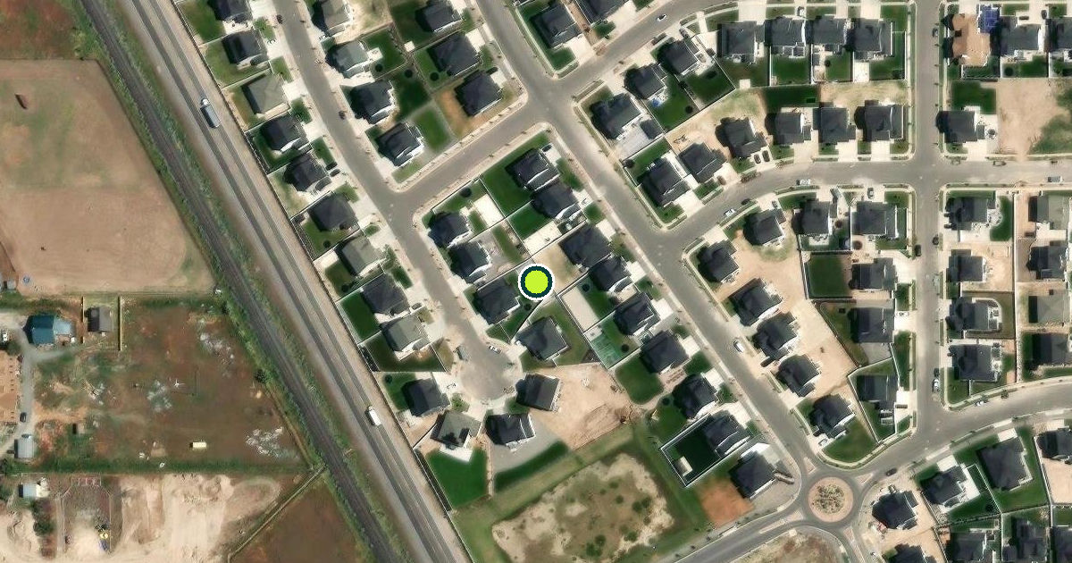 Satellite view of Mapleton Pickleball Courts