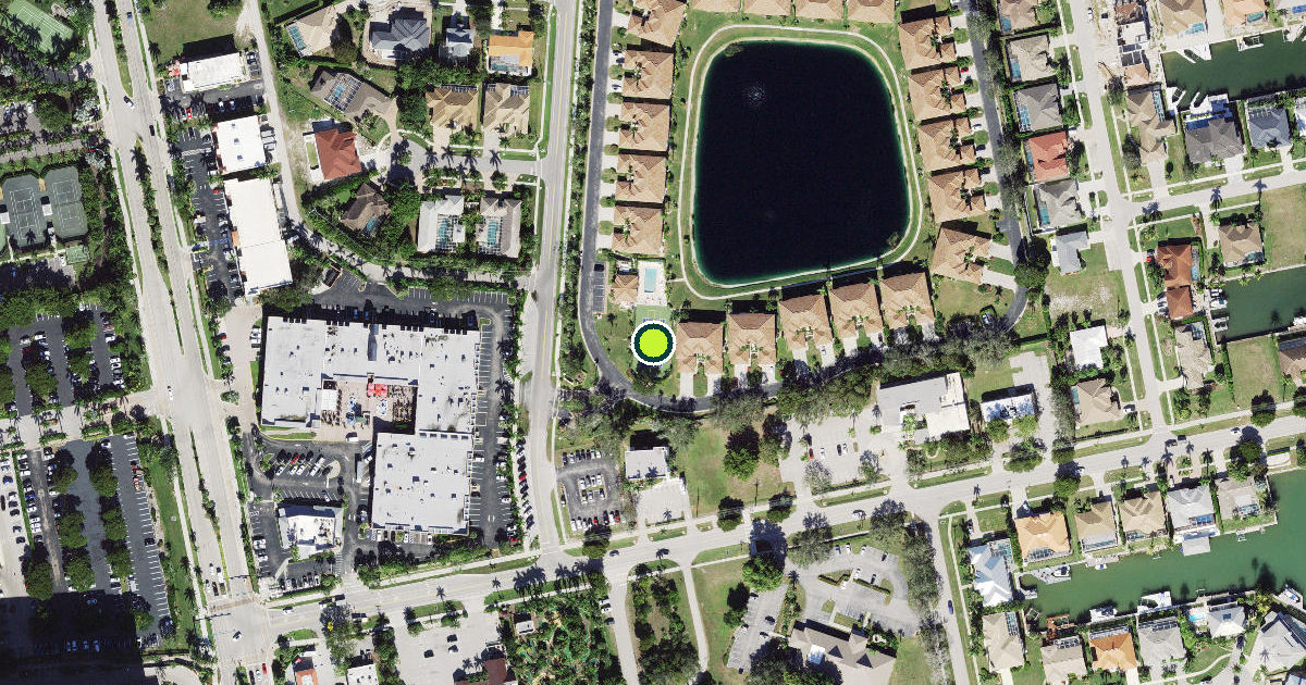Satellite view of Marco Island Pickleball Courts