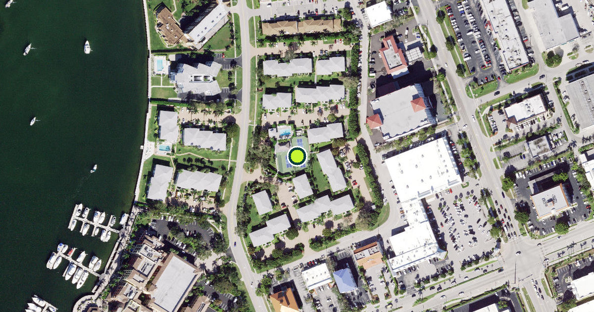 Satellite view of Marco Island Pickleball Courts