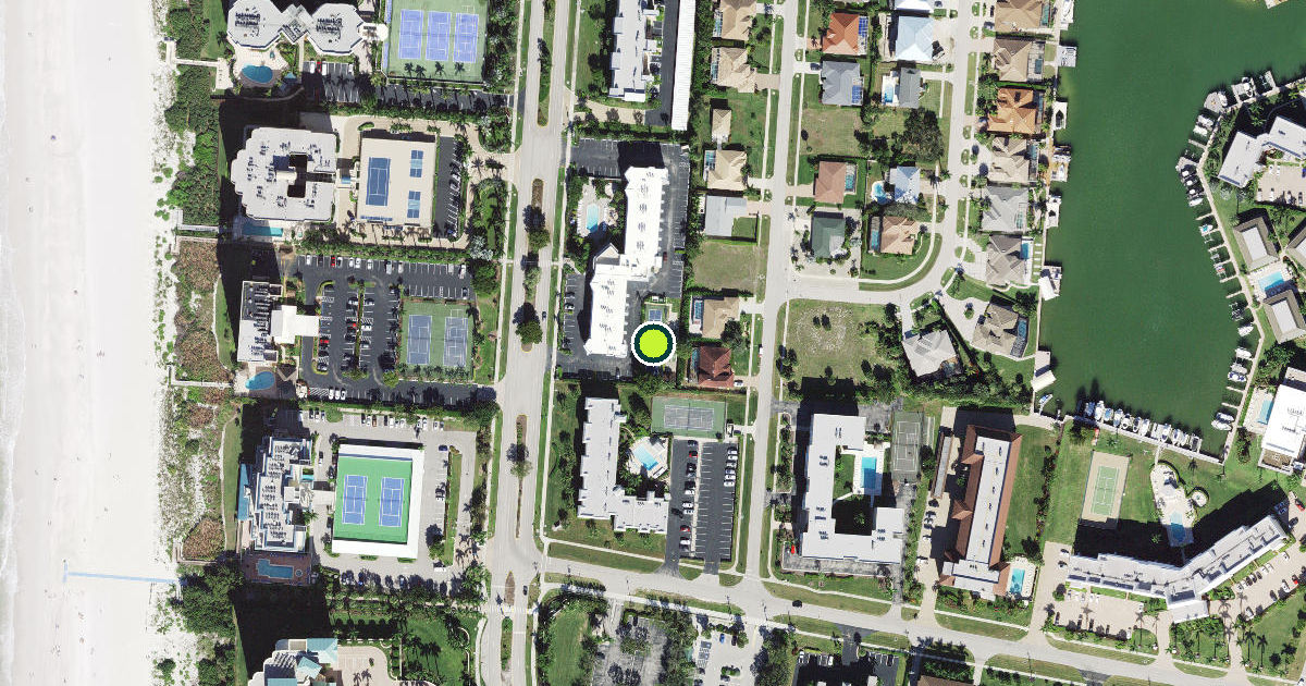 Satellite view of Marco Island Pickleball Courts