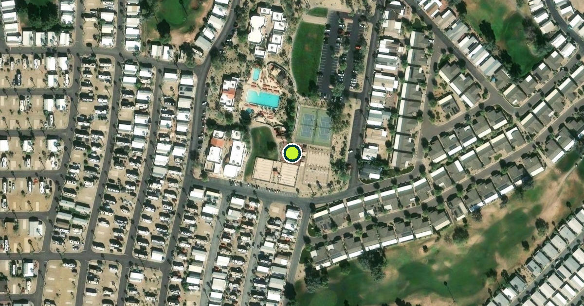 Satellite view of Maricopa County Pickleball Courts